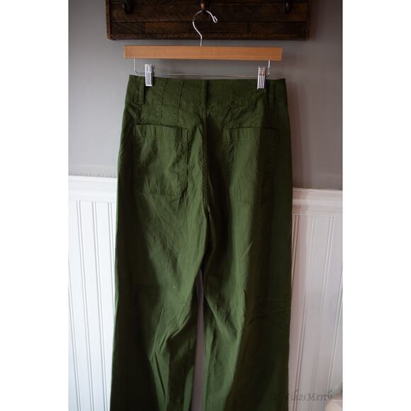 Anthropologie The Colette Cropped Wide-Leg Pants by Maeve 29 - Picture 5 of 6